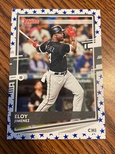 2020 Donruss Variations Independence Day #121 Eloy Jimenez - Chicago White Sox