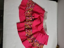 Revolution Dancewear Costume Small Child TuTu Dance Recital pink and sequin