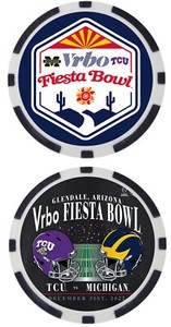 TCU HORNED FROGS - 2022  VRBO FIESTA BOWL CHAMPIONS - POKER CHIP