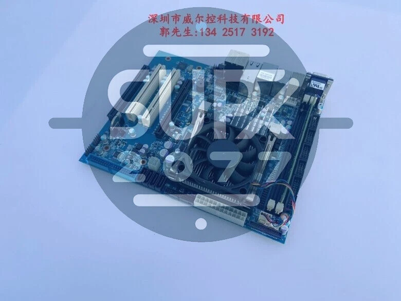 1PCS Used Create 工业计算机主板 KTGM45/FLEX 带 CPU 内存风扇 — 第 3/4 张图片