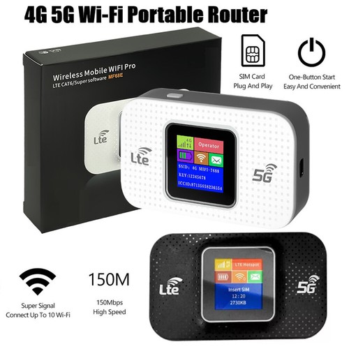 4G/5G WLAN-Router mit SIM-Kartensteckplatz, 150 Mbit/S WLAN Für Für Lte Mobiler