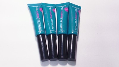 4 tube lot LOREAL INFALLIBLE LIP PAINT 306 DOMINEERING TEAL unsealed