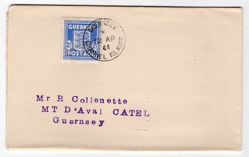 Kanalinseln Guernsey GB+2 Beautiful Document (BA6945)