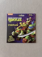 Teenage Mutant Ninja Turtles Stickers, Includes 6 sheets 120 Stickers, New