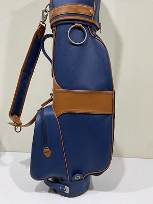 CADDY BAG U-LEATHER LA NAVY　(YL-CBSN105) Yellow Lobster】CADDY BAG U-LEATHER LA NAVY (YL-CBSN105