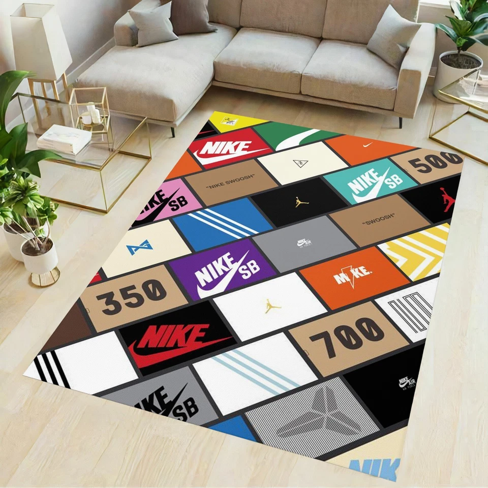 Shoebox rug, sneaker rug, sneaker room rug, shoe rug, hypebeast rug - Image 2 of 4