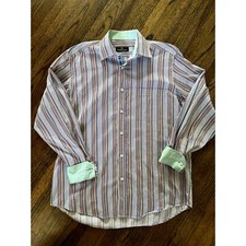Bugatchi Uomo Men's Long Sleeve Button Down - L