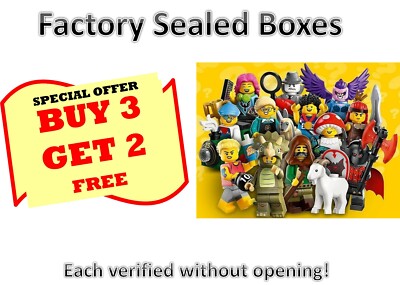 Lego Minifigures Series 25 - UNOPENED - BUY 3 GET 2 FREE