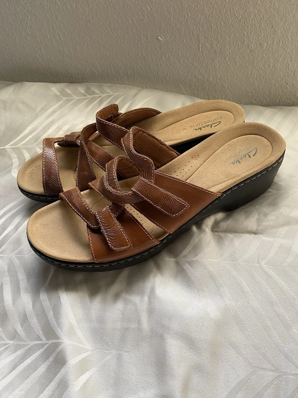 Clarks Sandalo Comfort Marrone Merliah Karli Taglia 12