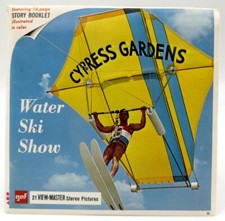 View Master A967, Cypress Gardens, Water Ski Show, Florida Version B, 3 Reel Set