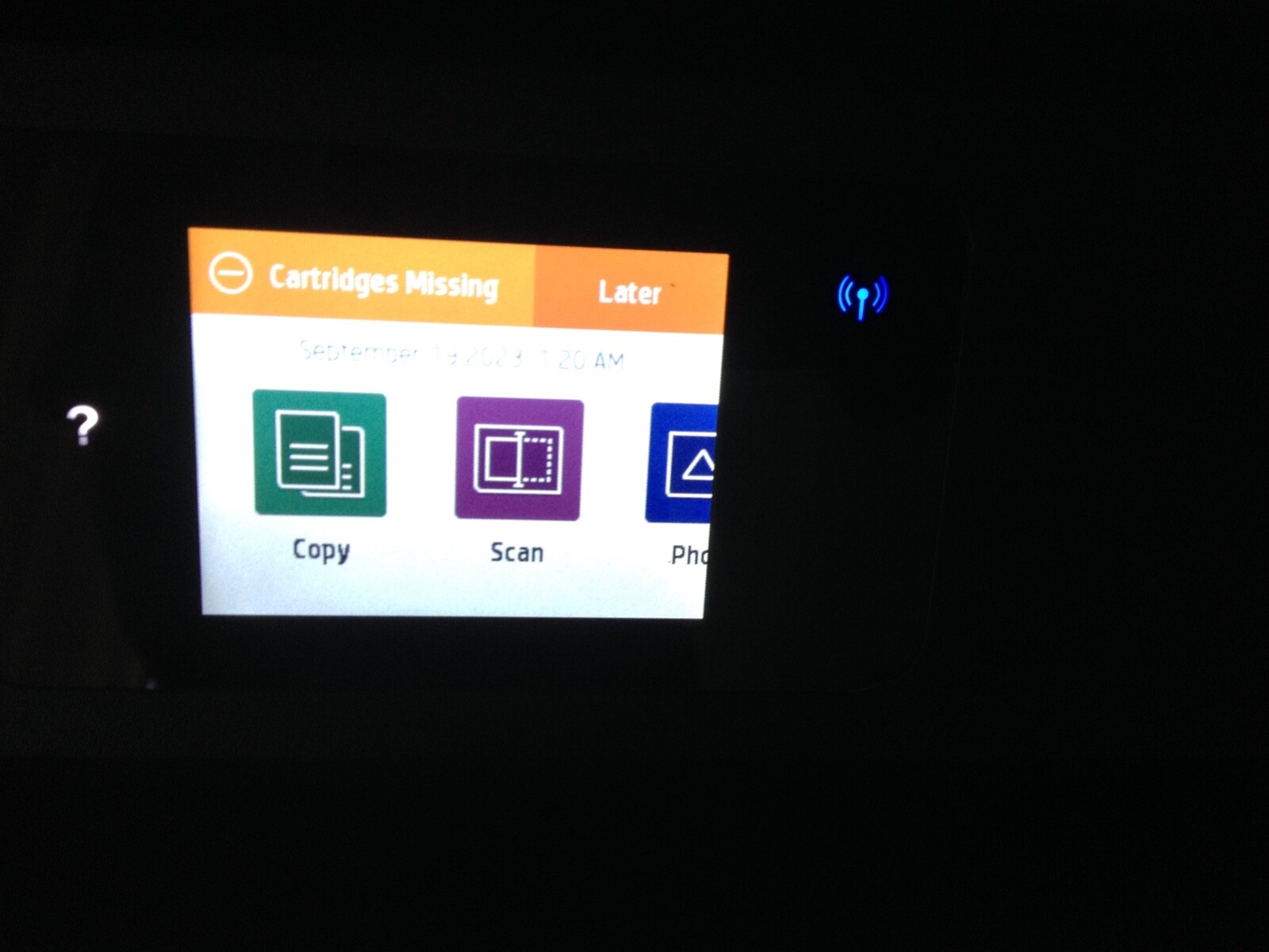 WORKS* HP Envy Photo 7855 AllInOne Wireless Inkjet Printer (Just Needs Ink ) eBay