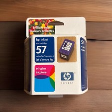 HP 57 Tri-color Printer Ink Genuine Sealed New Photosmart 100 130 7150 7350 7550