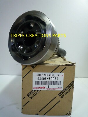 4340560070 Genuine Toyota Shaft Sub-Assy Front Axle Outer 43405