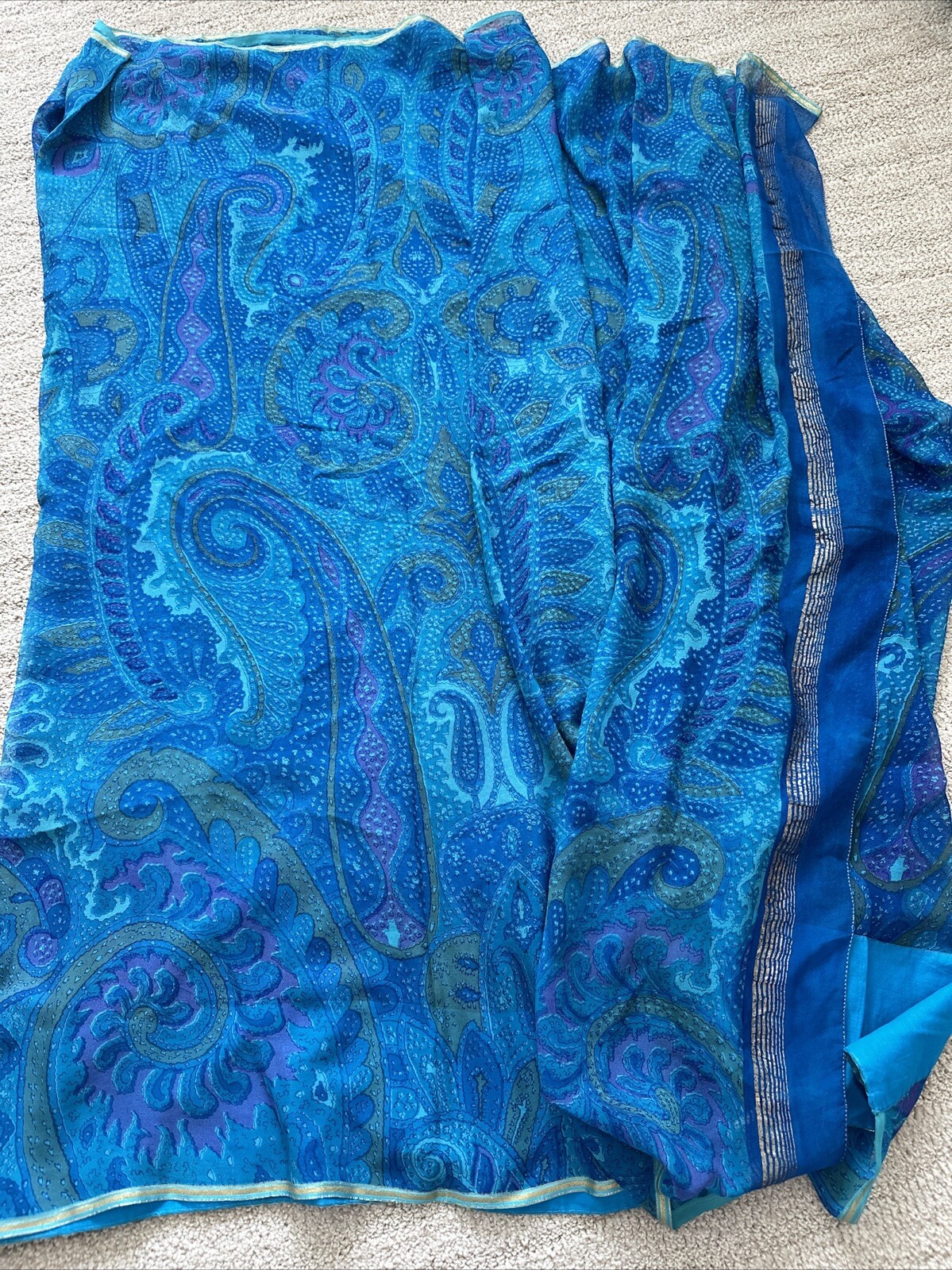 Printed Georgette Sari - image 1