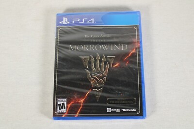 NEW The Elder Scrolls Online Morrowind + Discovery Pack PS4 PlayStation ...