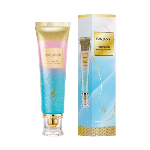 100g Body Accel -Niacinamide dentifricio sbiancante rinfresca l'alito 24 ore (come nuovo) - Foto 2 di 9