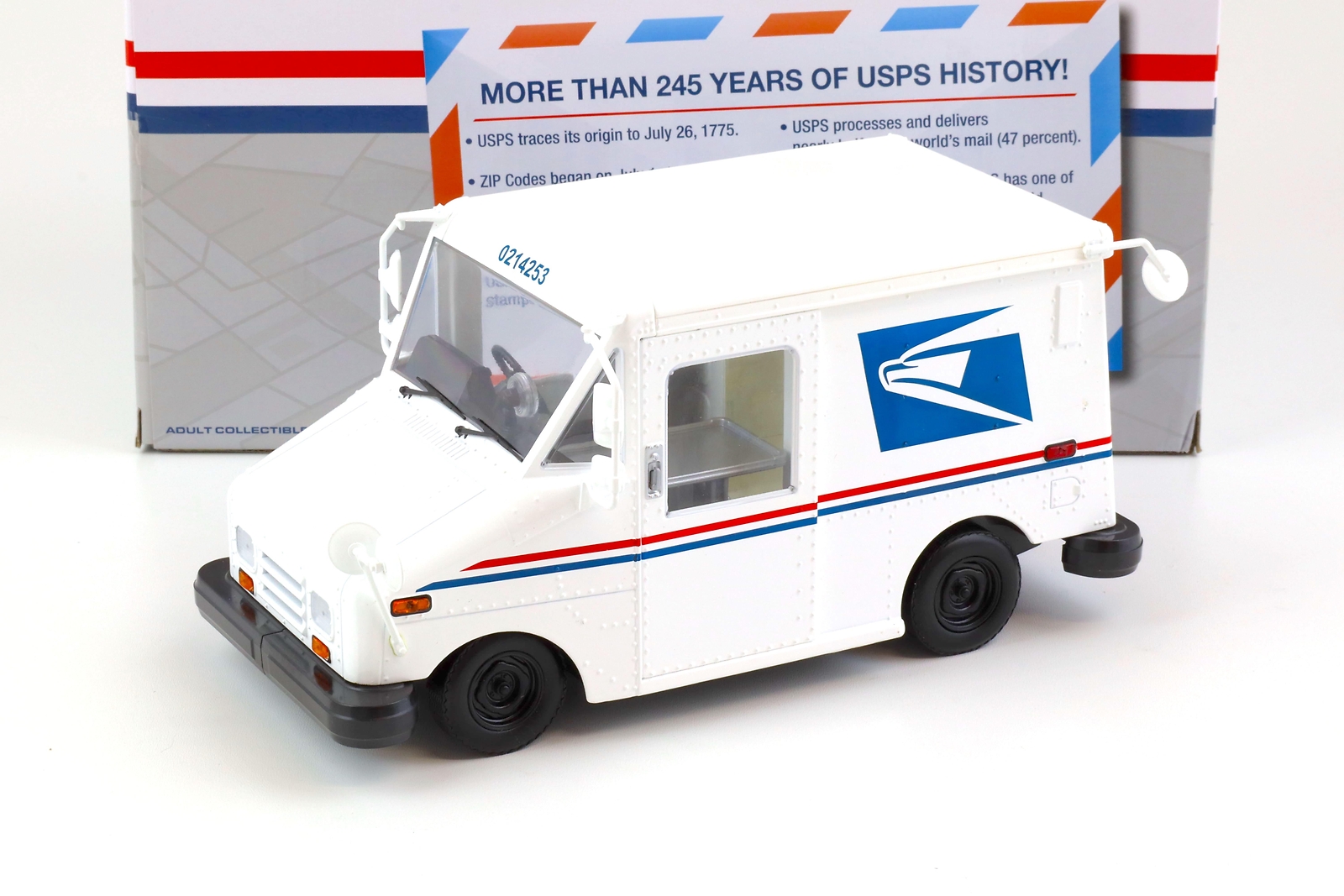 1:18 Greenlight United States Postal Service USPS LLV Delivery Van White