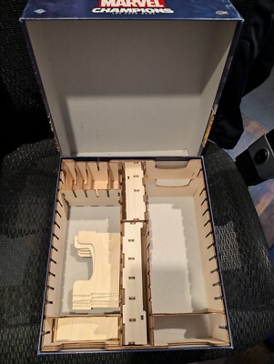 Marvel Champions LCG Broken Token Board Game Wooden Insert