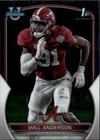 2022 Bowman University Chrome Will Anderson #52a Alabama Crimson Tide