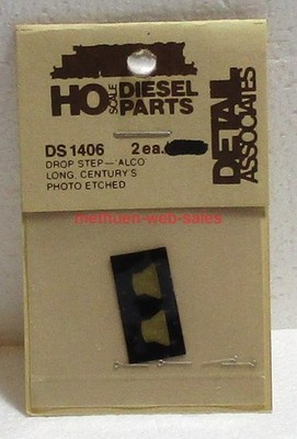 Detail Associates~HO~Diesel~1406~Drop Step-''ALCO'' Long, Century's~Photo Etched