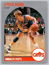 1990-91 Hoops #75 Steve Kerr - Cleveland Cavaliers