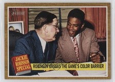 2011 Topps Heritage Special Jackie Robinson Branch Rickey #138 HOF 5f3