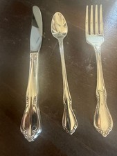 Oneida Toddletime Stainless Flatware Youth Toddler Set Knife Fork Spoon MM 9