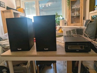 Teufel Mini Anlage Kombo 22 CR VT11 Boxen USB Bluetooth