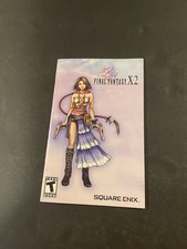 final fantasy x-2 ps2 Manual Only With registration card