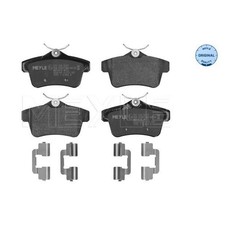 Satz Bremsbeläge Bremsklötze hinten für Peugeot 3008 1 0U 308 4A CC 4B | 2455