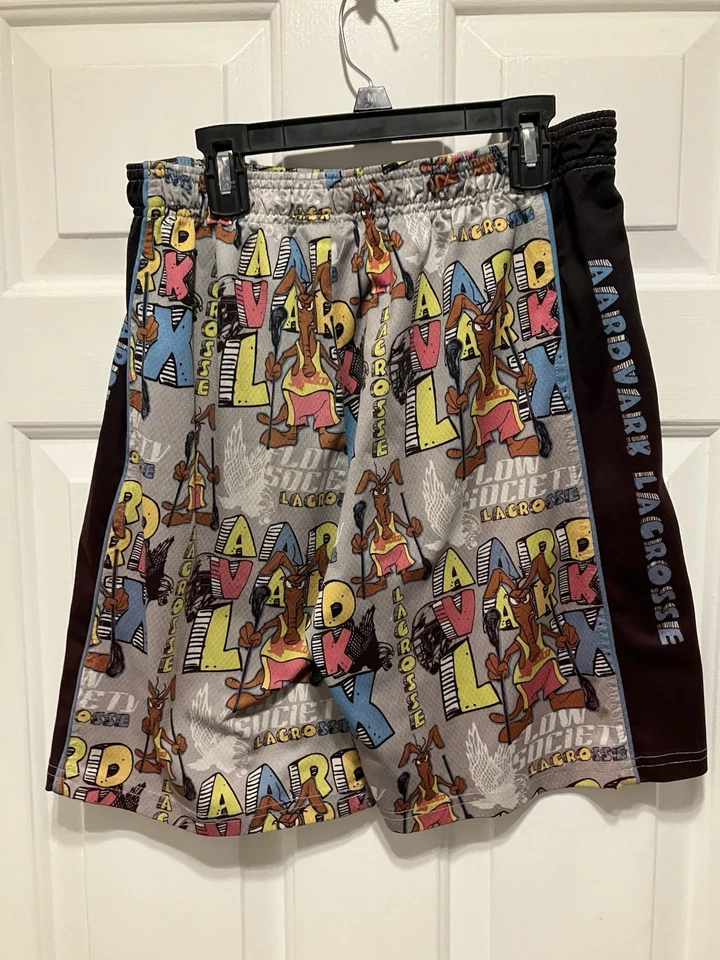 Pantalones Cortos Flow Society Auténticos Equipo de Lacrosse Juveniles XL Aardvark Niño Atlético Foto 2 de 4