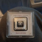 Geiger Edelmetalle - 10 Gram .999 Fine Silver Square Bar SEALED in Assay COA