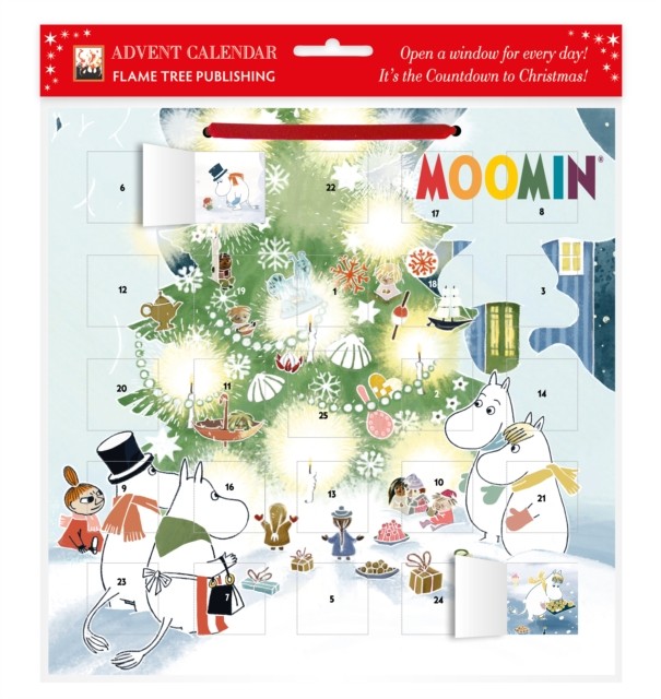 Moomin, Christmas Comes to Moominvalley Tradional Advent Calendar, Gift - Image 2