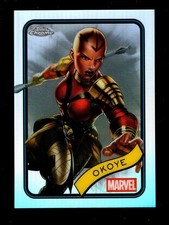 2025 TOPPS CHROME MARVEL REFRACTOR #58 OKOYE