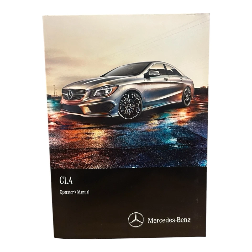 Mercedes-Benz CLA-250 2016 manual del propietario conjunto OEM con estuche completo usado en excelente estado Foto 4 de 4