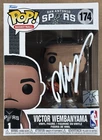 Victor Wembanyama Signed Funko Pop W/ Case Auto Fanatics SA Spurs ROY DPOY Mint