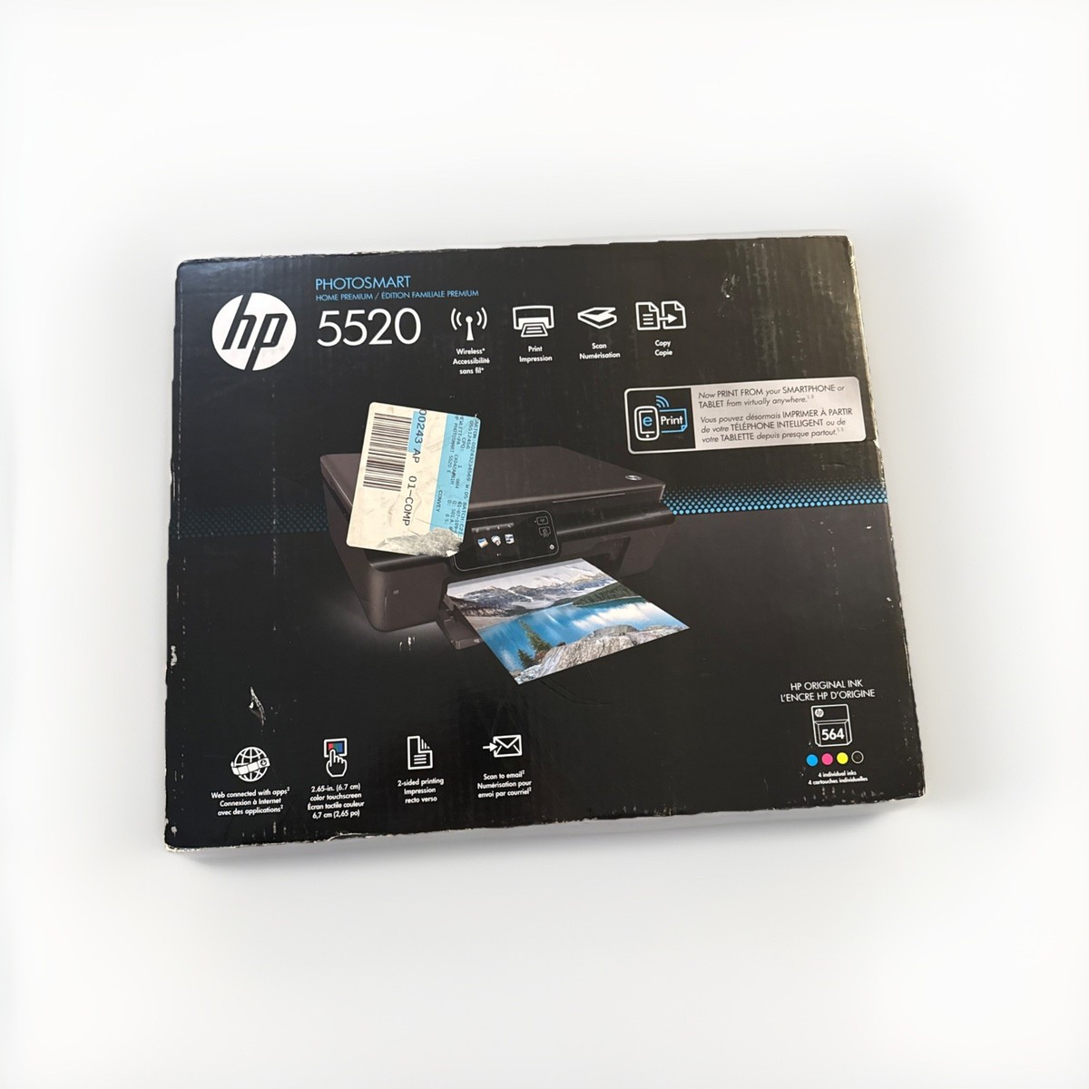 HP Photosmart 5520 All-In-One Inkjet Printer for sale online | eBay