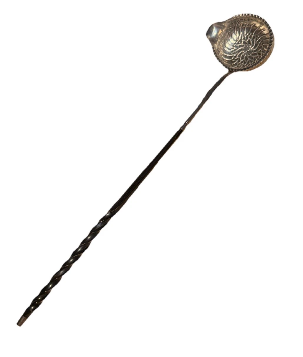Antique French Silver Toddy Ladle 18th Century Hallmark Sterling Rare