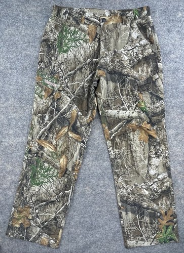 Magellan Outdoor Hose Große 34x31 Camouflage Realtree Edge Jagd Cargo Polyester