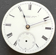 Antique 1888 Waltham Model 1883 1 Pocket Watch Movement Parts/Repair 18s 7j USA