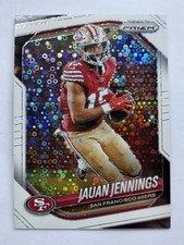 2025 Prizm Jauan Jennings #258 White Disco Prizm 49ers