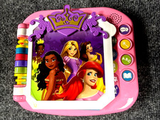 Pink Disney Princess Interactive Talking Book Preschool Learning Activities