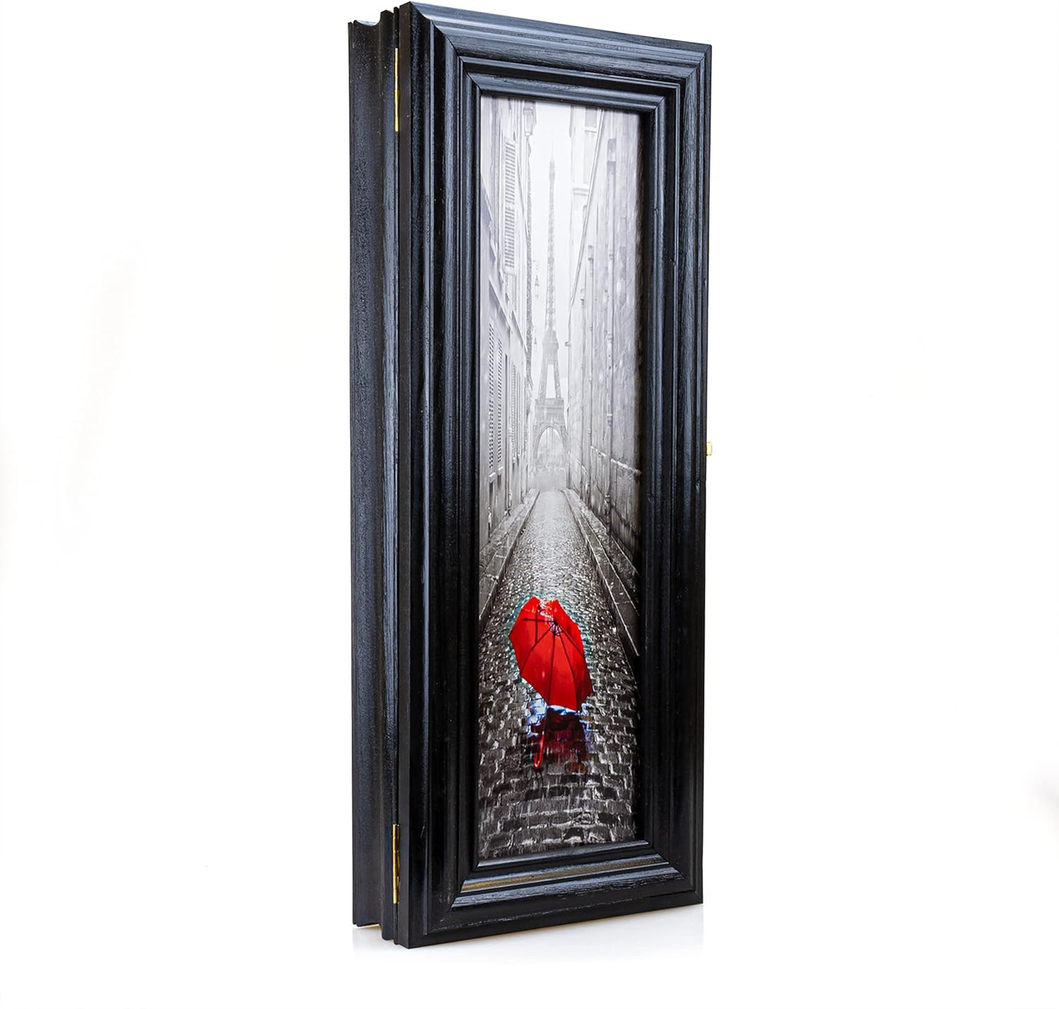 Portachiavi da Muro Shabby Chic | Armadietto Legno Vintage 6 Ganci