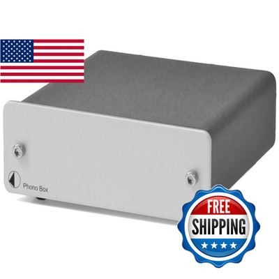 Pro-Ject Phono Dc Mm/Mc Phono Preamp Line Output Silver Dc - Silver Uni