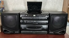 Sharp CX-C030 Portable Cd Stereo System Working