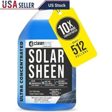 Ultra Concentrated Solar Panel Cleaner Eco Friendly Formula Safe All Surfaces US