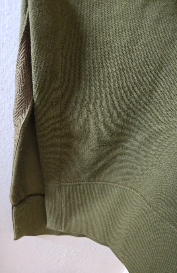 Antigua sudadera polar túnica relax verde oliva cazador azul marino 4XL 5X 30 32 XXXXL 4X Foto 4 de 4