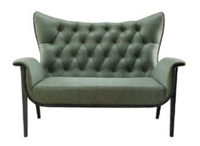 Chesterfield Sofa 2 Sitzer Polster Designer Couchen Sofas Garnitur Zweisitzer