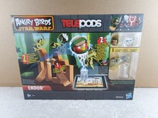 Angry Birds Star Wars Telepods Endor Chase Playset Complete New Hasbro 2013