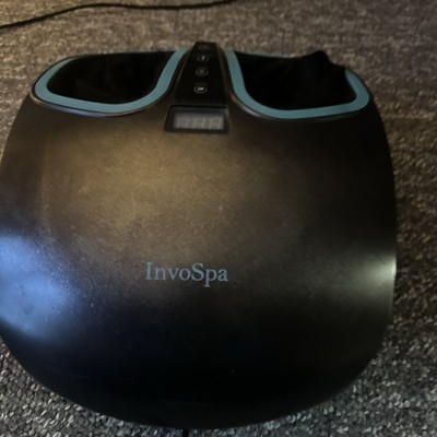 InvoSpa Shiatsu Foot Massager Machine with Heat Electric Deep Kneading Massage